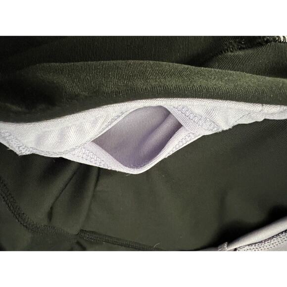 Lot 2 Avia Size L‎ Capri Black Leggings + Light Purple Activewear Razorback Top - Picture 6 of 15